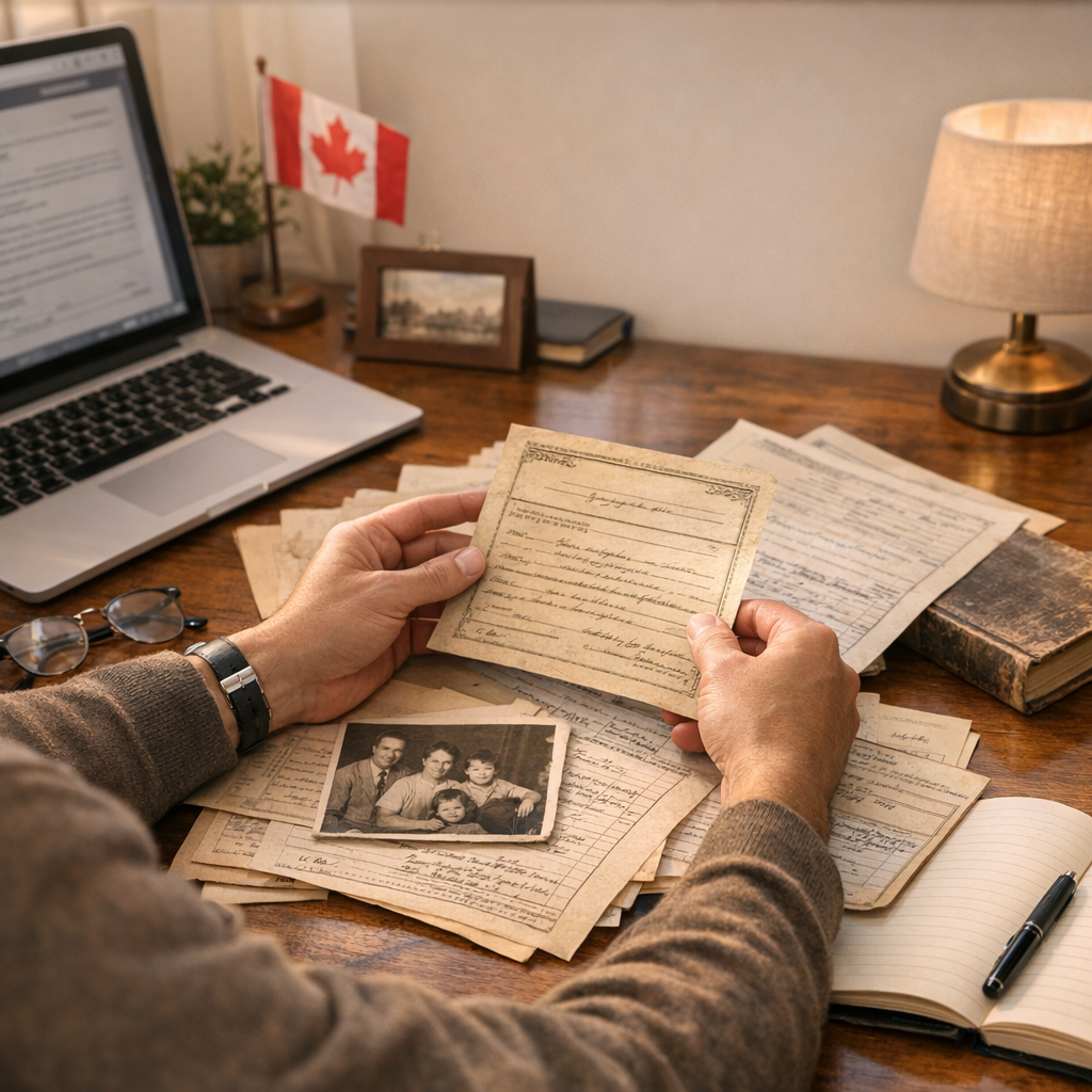 Canadian Citizenship by Descent Records Search Tips